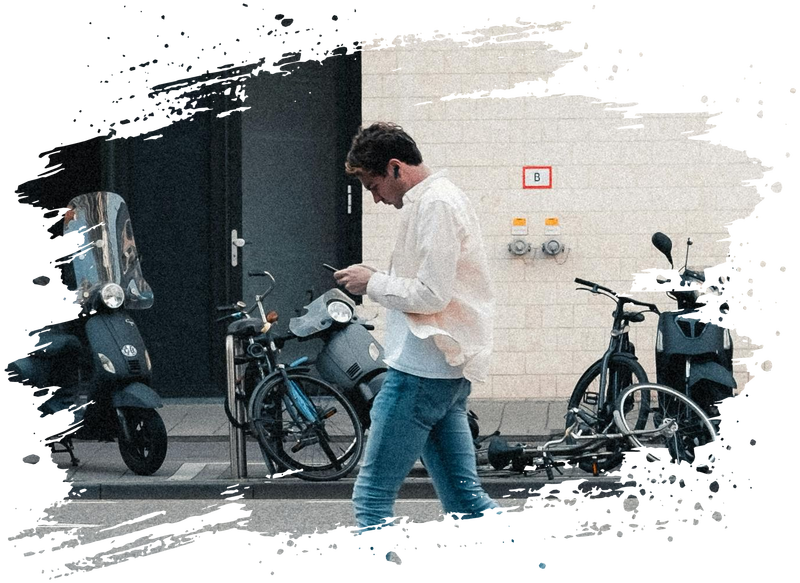 walking person